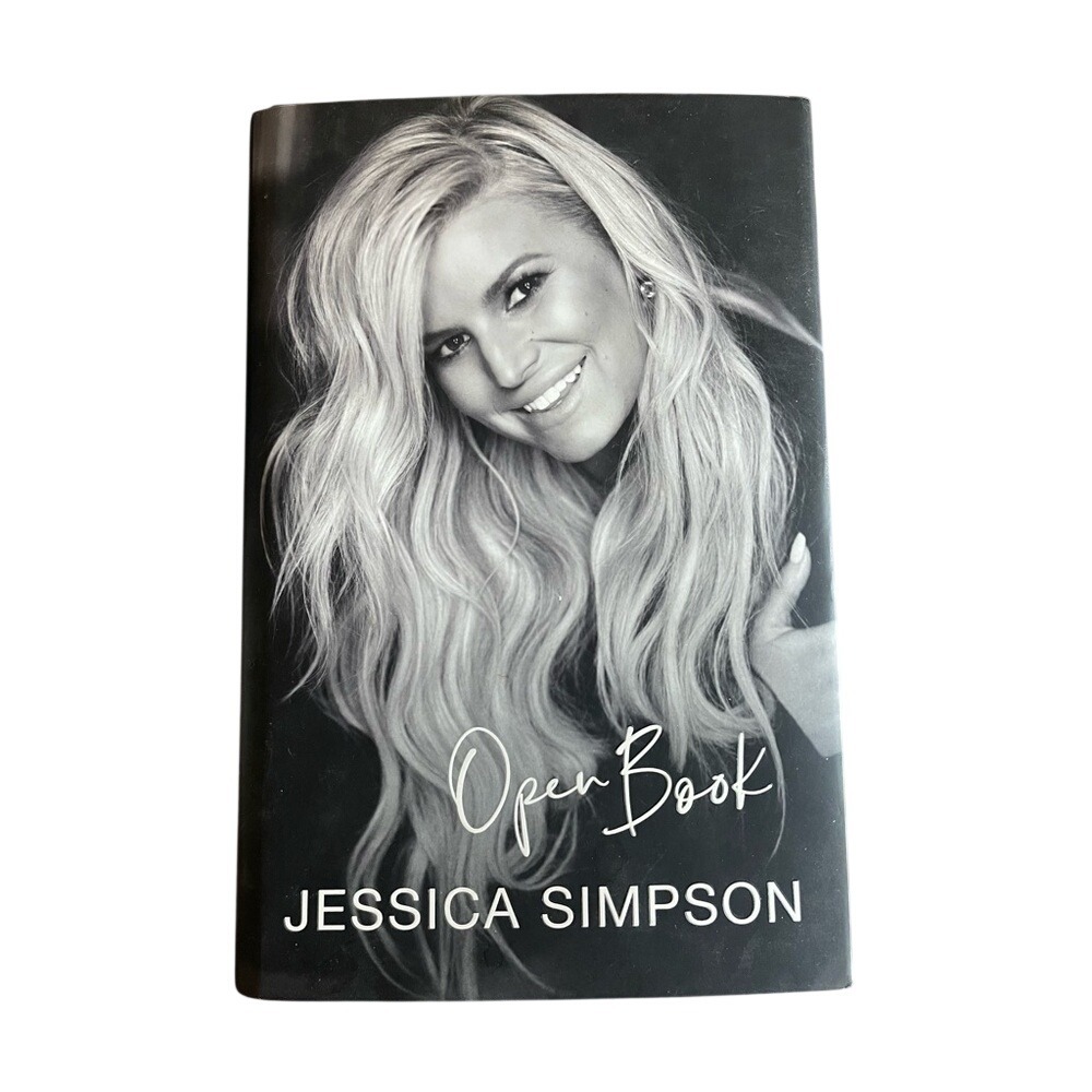 Jessica Simpson open book 1st edition 2020 hardcover music singing autobiography